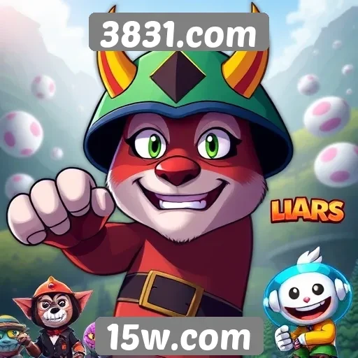 Variedade de jogos disponíveis no site 3831.com